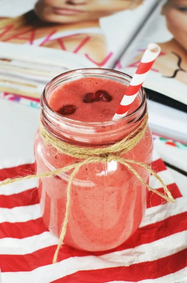 Smoothie melonowo-truskawkowe z chia