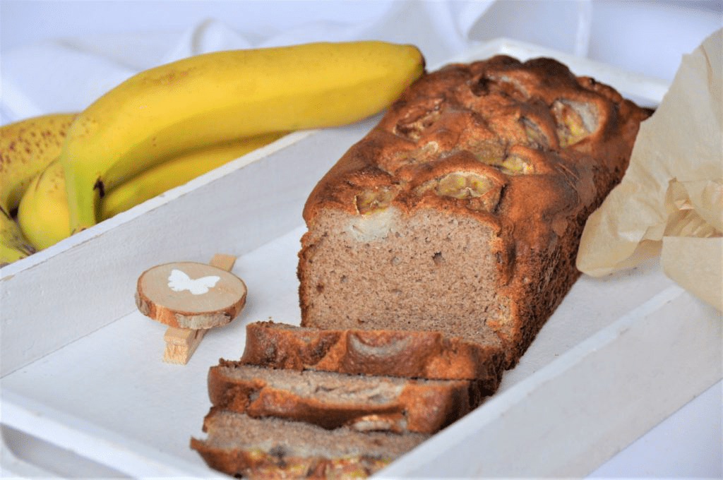 Chlebek bananowo-gryczany