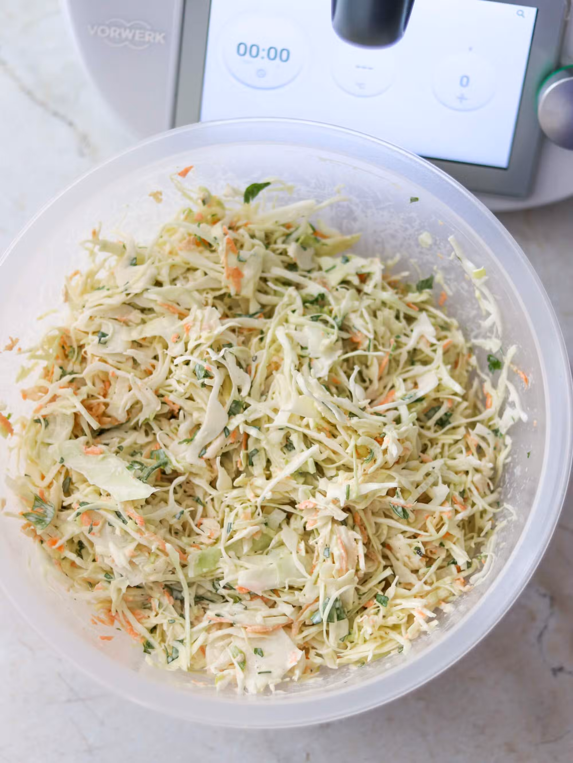 Colesław w Thermomix