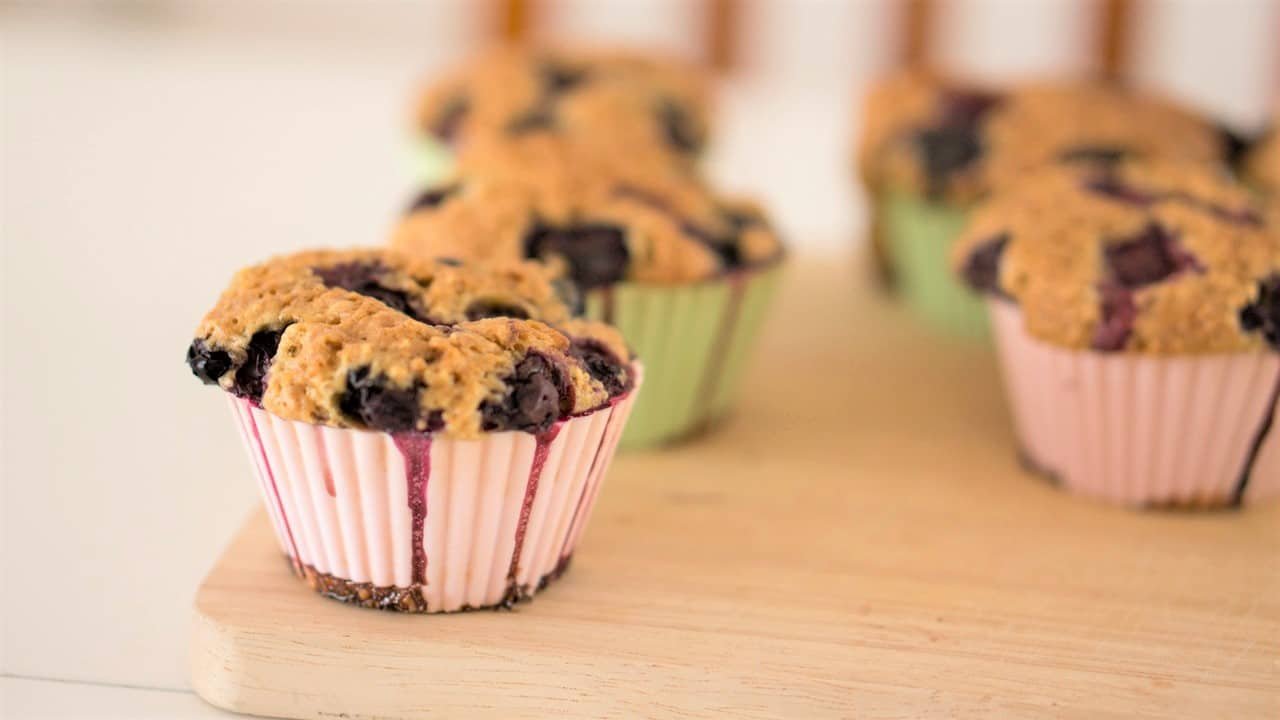 Owsiane Muffinki Z Borówkami Na Thermomix