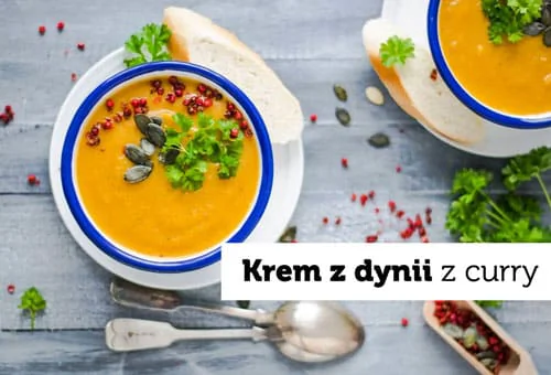 Rozgrzewający krem z dyni z pastą curry