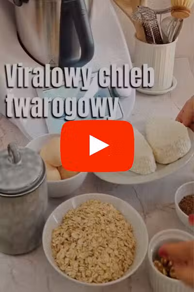 wideo chleb twarogowy thermomix
