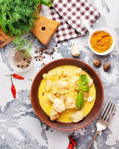 Żółte curry na Thermomix